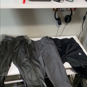 3 pairs of Boys 8-10 athletic pants